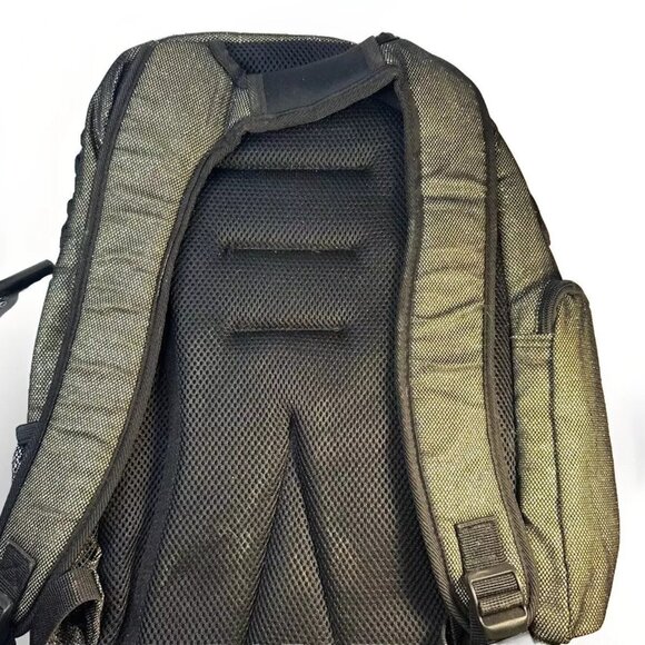 Varsity Gold Black Sparkle Glitter & Mesh Backpack main image 4